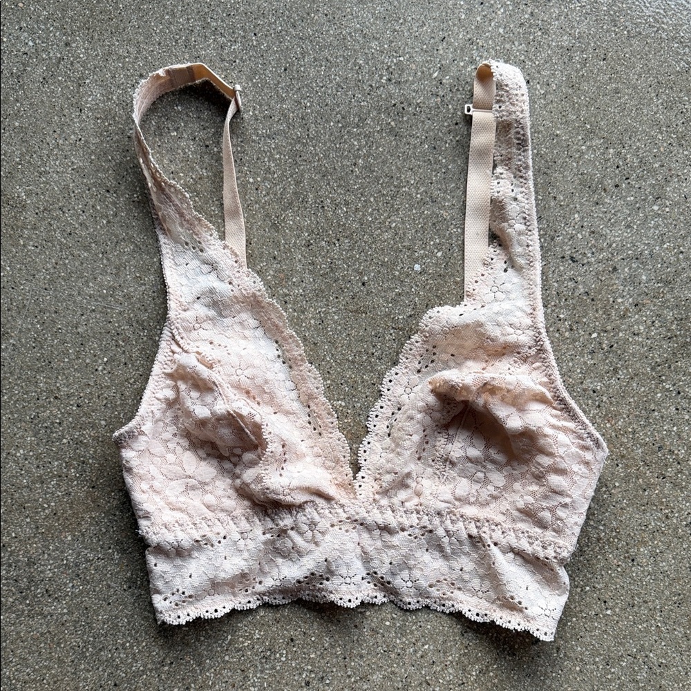 Wacoal Lace Bralette in Cream